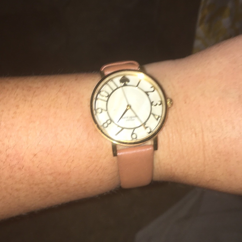 Kate Spade Women’s leather/mother of pearl Watch